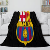 FC Barcelona Blanket Flannel Fleece Room Decoration