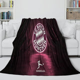 FC Bayern Munich Blanket Flannel Fleece Room Decoration
