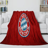 FC Bayern Munich Blanket Flannel Fleece Room Decoration