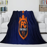 FC Cincinnati Blanket Flannel Fleece Throw Room Decoration