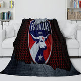 FC Dallas Blanket Flannel Fleece Throw Room Decoration