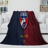 FC Dallas Blanket Flannel Fleece Throw Room Decoration
