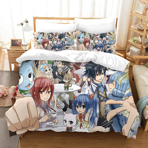 Fairy Tail Bedding Set Quilt Cover Without Filler