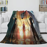 Final Fantasy Blanket Flannel Fleece Throw Room Decoration
