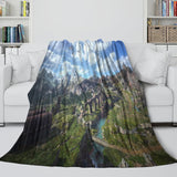 Final Fantasy Blanket Flannel Fleece Throw Room Decoration