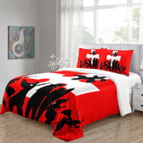 Fire Force Bedding Set Pattern Quilt Cover Without Filler