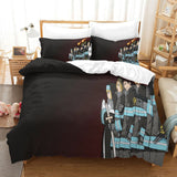 Fire Force Bedding Set Pattern Quilt Cover Without Filler