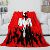 Fire Force Blanket Flannel Fleece Throw Room Decoration