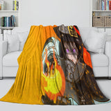 Fire Force Blanket Flannel Fleece Throw Room Decoration