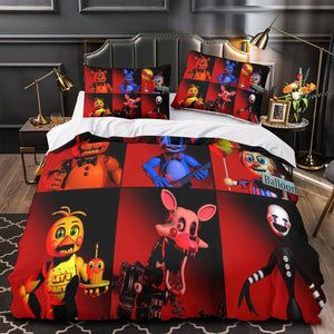 Five Nights at Freddy's 2 Duvet Cover Bedding Set Without Filler