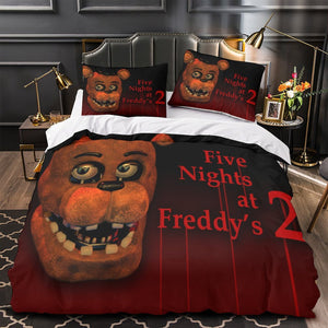 Five Nights at Freddy's 2 Duvet Cover Bedding Set Without Filler