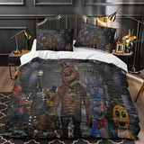 Five Nights at Freddy's 2 Duvet Cover Pattern Bedding Set Without Filler