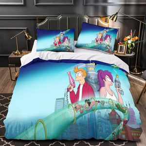 Futurama Bedding Set Duvet Cover Without Filler