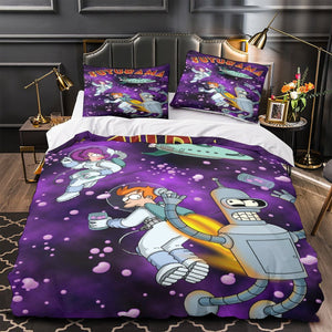 Futurama Bedding Set Duvet Cover Without Filler