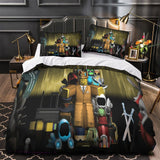 Game Pattern Roblox Bedding Set Quilt Duvet Cover Without Filler