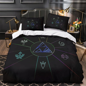 Game The Legend of Zelda Bedding Set Pattern Quilt Duvet Cover Without Filler