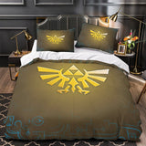 Game The Legend of Zelda Bedding Set Pattern Quilt Duvet Cover Without Filler