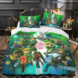 Game The Legend of Zelda Bedding Set Pattern Quilt Duvet Cover Without Filler