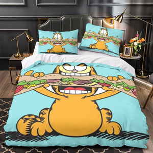 Garfield Bedding Set Quilt Cover Without Filler
