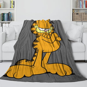 Garfield Blanket Flannel Throw Room Decoration