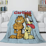 Garfield Blanket Flannel Throw Room Decoration