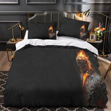 Ghost Rider Duvet Cover Kids Room Bedding Set Without Filler