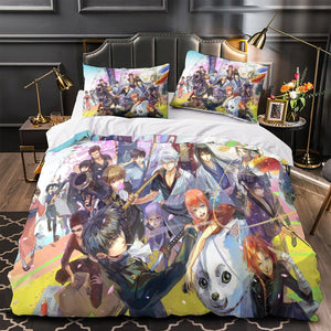 Gintama Bedding Set Pattern Quilt Cover Without Filler