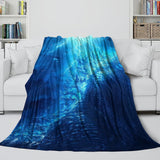 Godzilla Blanket Flannel Fleece Throw Kids Room Decoration