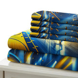 Golden State Warriors Bedding Set Duvet Cover Without Filler