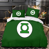 Green Lantern Duvet Cover Bedding Set Without Filler