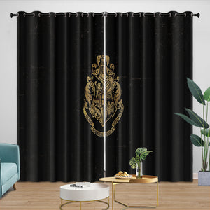 Harry Potter Curtains Blackout Window Drapes Kids Room Decoration
