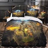 Helldivers 2 Bedding Set Duvet Cover Without Filler