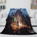 Helldivers 2 Blanket Flannel Fleece Throw Room Decoration