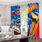 Hot Wheels Curtains Blackout Window Drapes