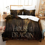House of the Dragon Bedding Set Duvet Cover Without Filler