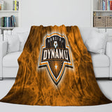 Houston Dynamo Blanket Flannel Fleece Throw Room Decoration