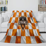 Houston Dynamo Blanket Flannel Fleece Throw Room Decoration