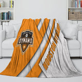 Houston Dynamo Blanket Flannel Fleece Throw Room Decoration