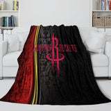 Houston Rockets Blanket Flannel Fleece Throw Room Decoration