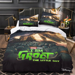 I Am Groot Bedding Sets Quilt Cover Without Filler