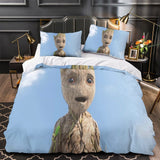 I Am Groot Bedding Sets Quilt Cover Without Filler