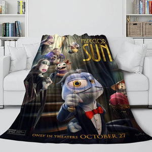 Inspector Sun Blanket Flannel Fleece Throw Room Decoration