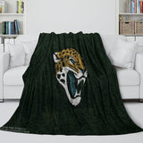 Jacksonville Jaguars Blanket Flannel Fleece Throw Room Decoration