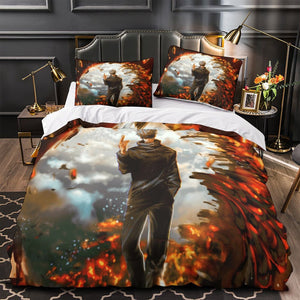 Jujutsu Kaisen Bedding Set Quilt Duvet Cover Without Filler