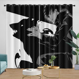 Jujutsu Kaisen Curtains Blackout Window Drapes Room Decoration