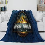 Jurassic World Rebirth Blanket Flannel Throw Room Decoration