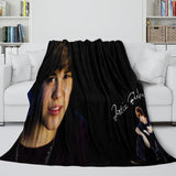 Justin Bieber Blanket Flannel Fleece Room Decoration