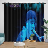 Justin Bieber Curtains Blackout Window Drapes Kids Room Decoration