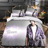 Justin Bieber Duvet Cover Kids Bedding Set Without Filler
