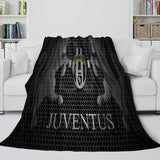 Juventus Football Club Blanket Flannel Fleece Room Decoration
